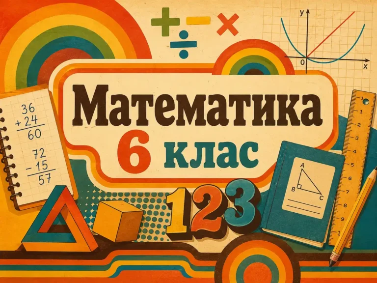 Математика у 6 класі: домашні завдання з чітким планом дій
